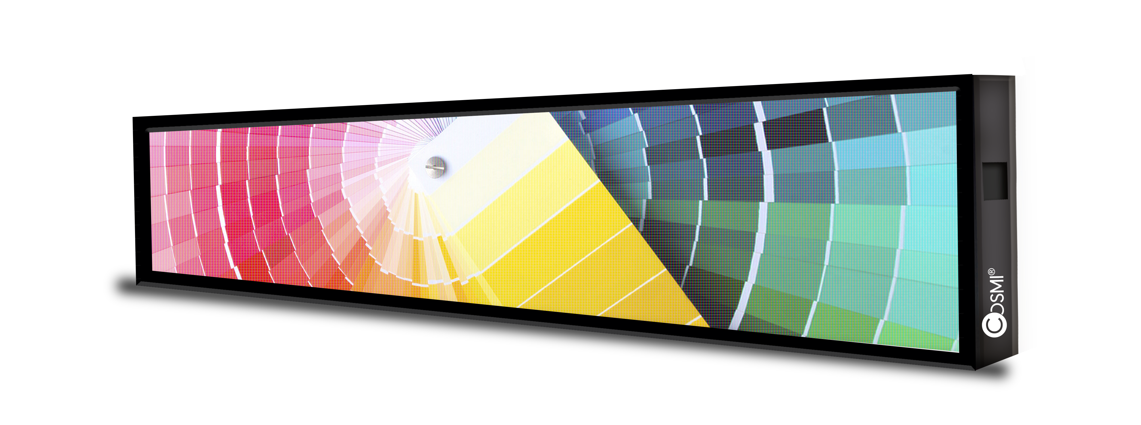 Cette enseigne LED Full Color possède une haute qualité pour vitrines et façades, vous pourrez y afficher tout contenu. L'enseigne LED Full Color P4 est fait pour vous, programmer et laisser le produit agir.