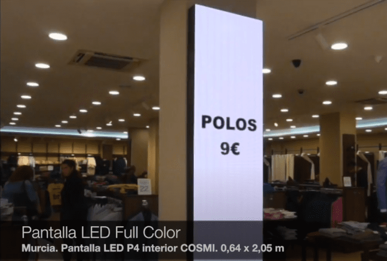 L'écran LED Full Color P4 vous sera très utile pour afficher votre contenu visible à courte et longue distance grâce à sa grande visibilité et son haut rendement.