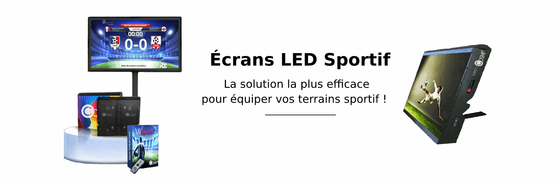 écran led sportif terrain agr cosmi