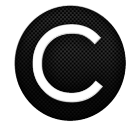 Logo C Cosmi Full Color blanc sur noir